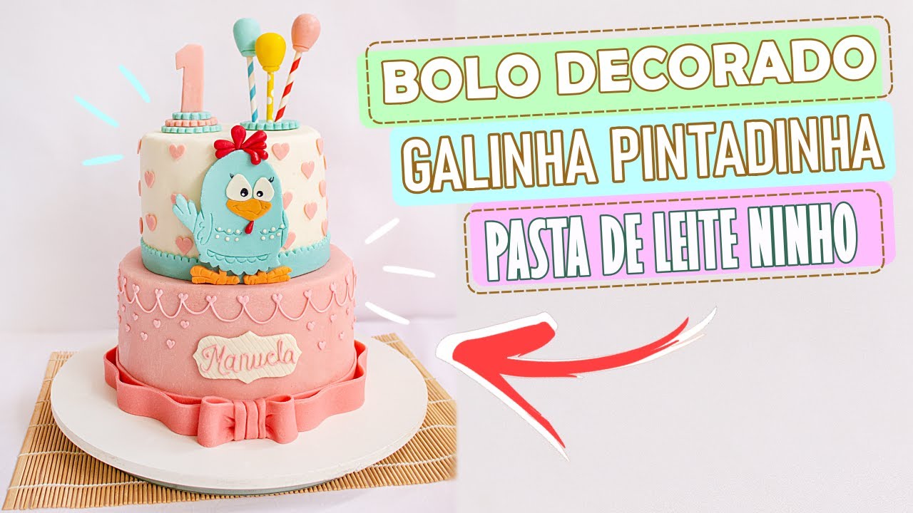 Bolo da Galinha Pintadinha