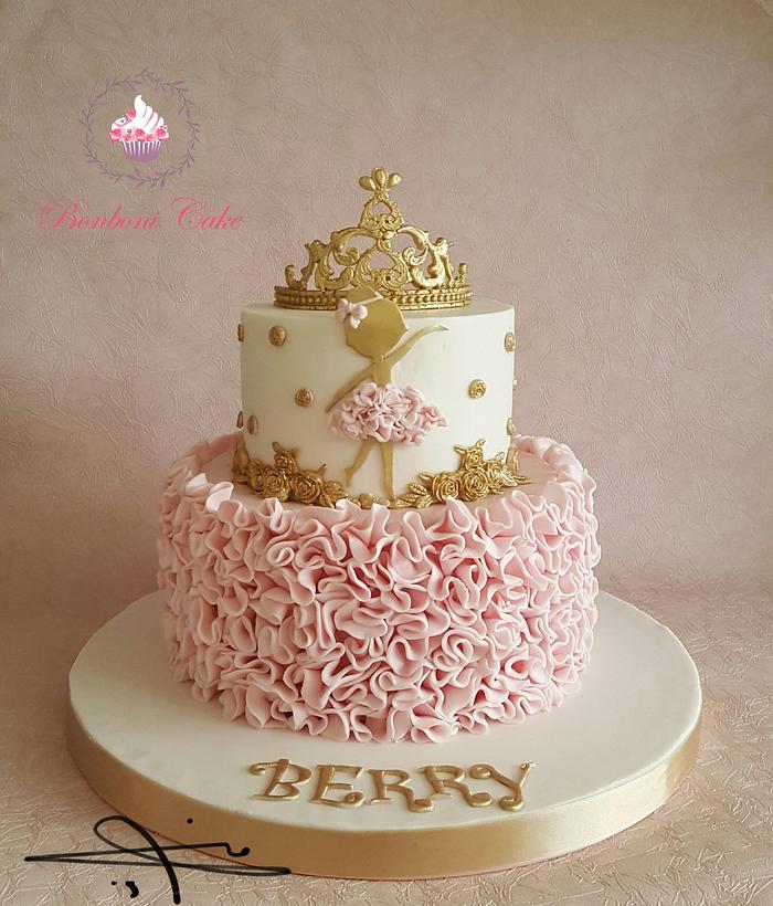 Ballerina Decorated Cake