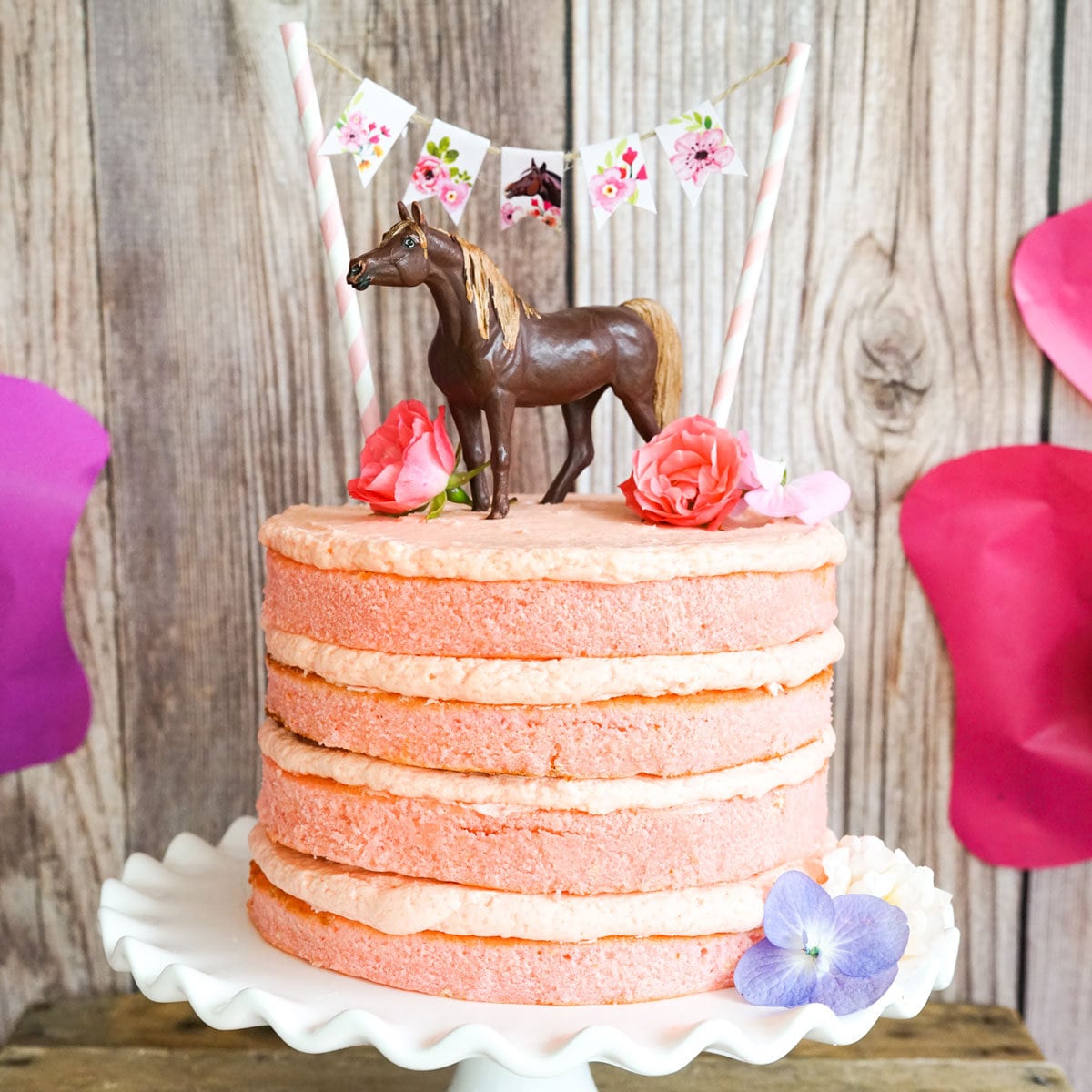 Horse Decorated Cake