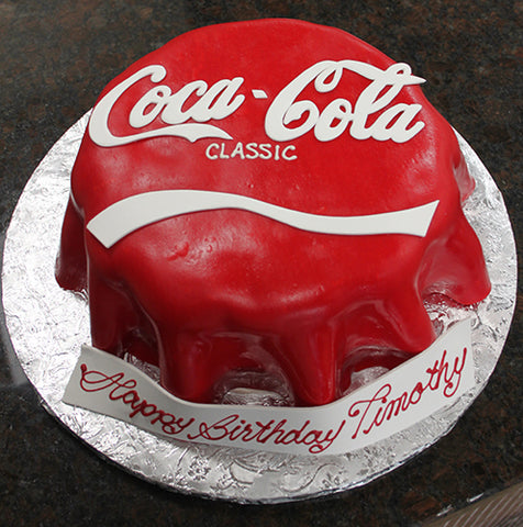 Coca Cola decorated cake