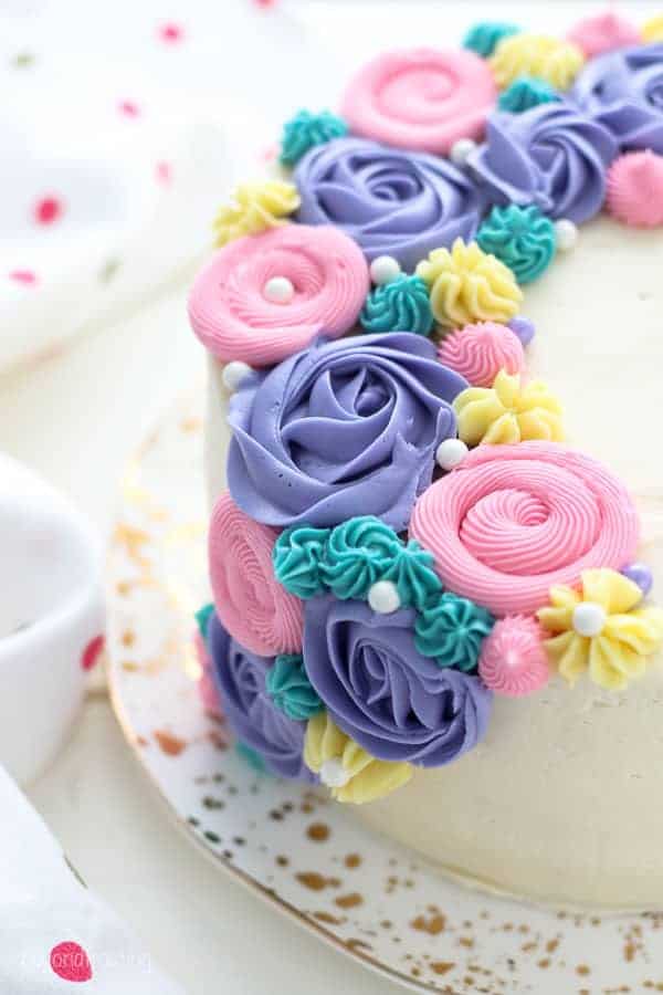 Flower Decorated Cake