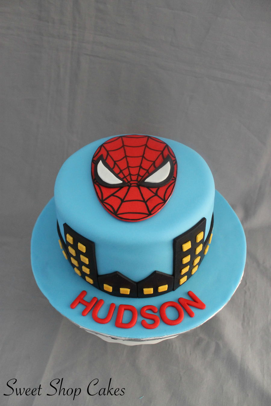 Spider Man Decorated Cake