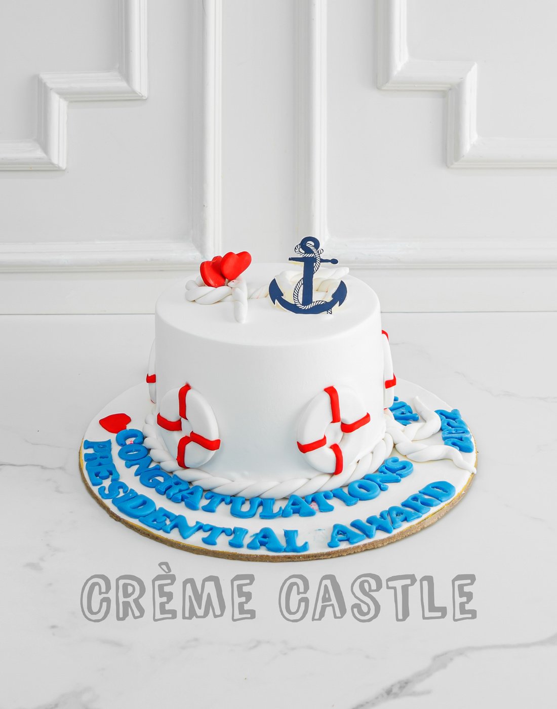 Sailor decorated cake