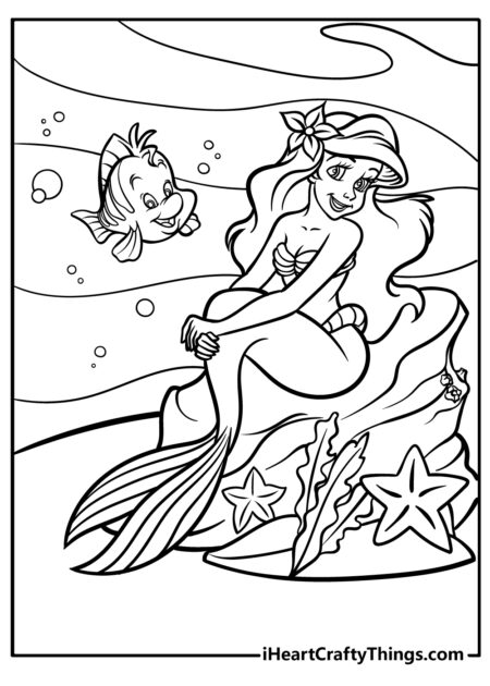 desenho-para-colorir-ariel