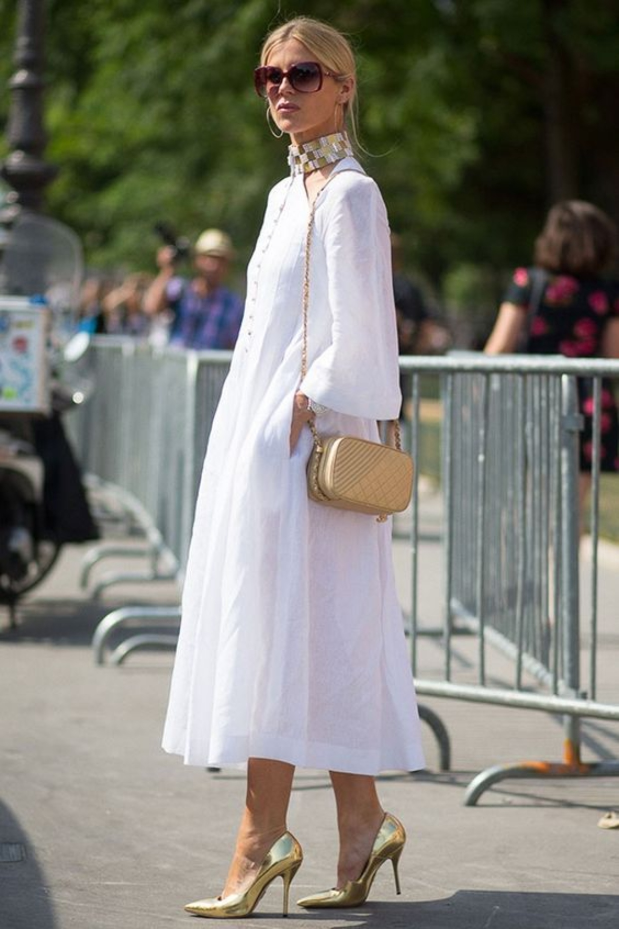 Look com Vestido Branco