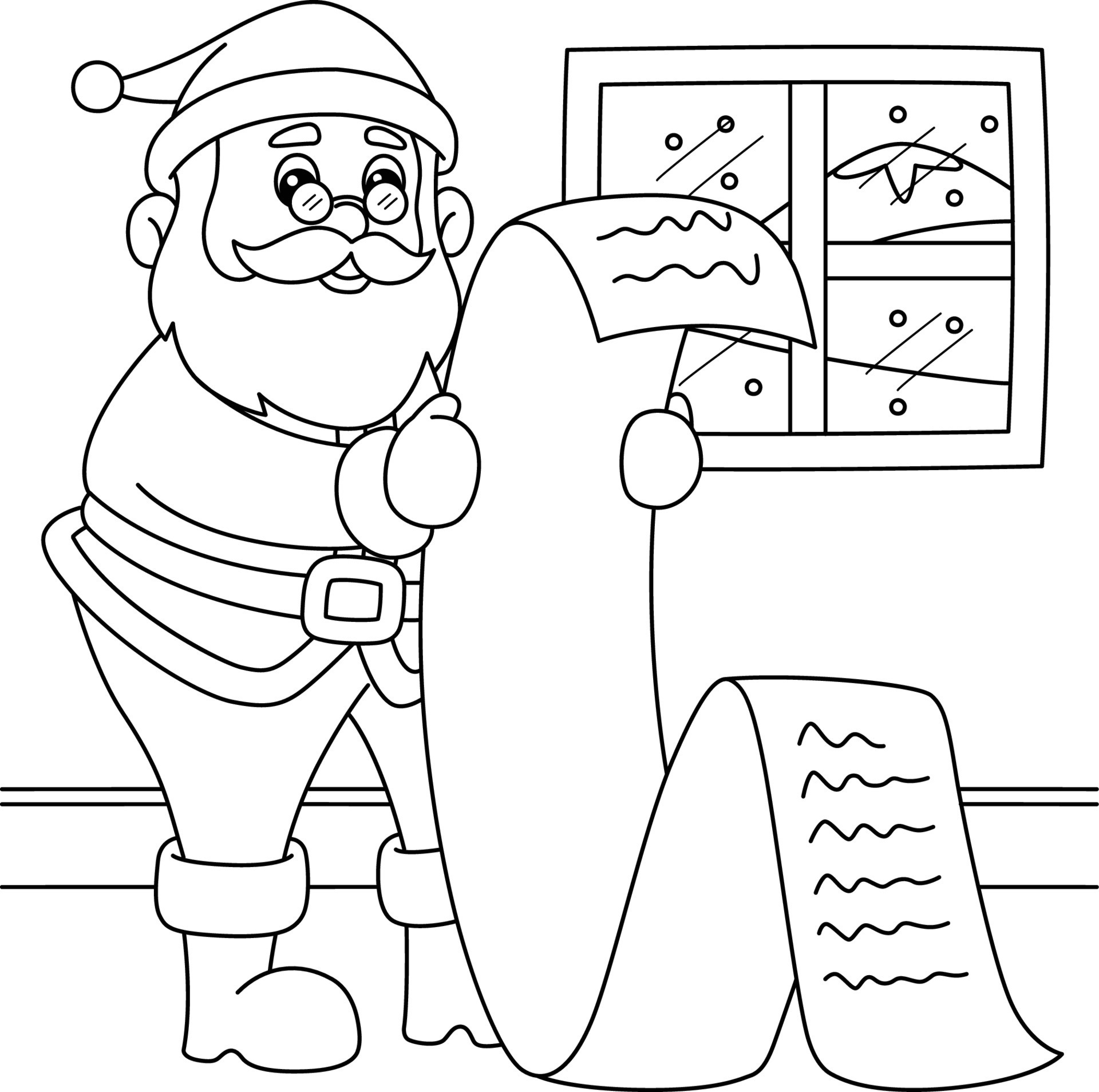 Santa Claus Coloring Pages