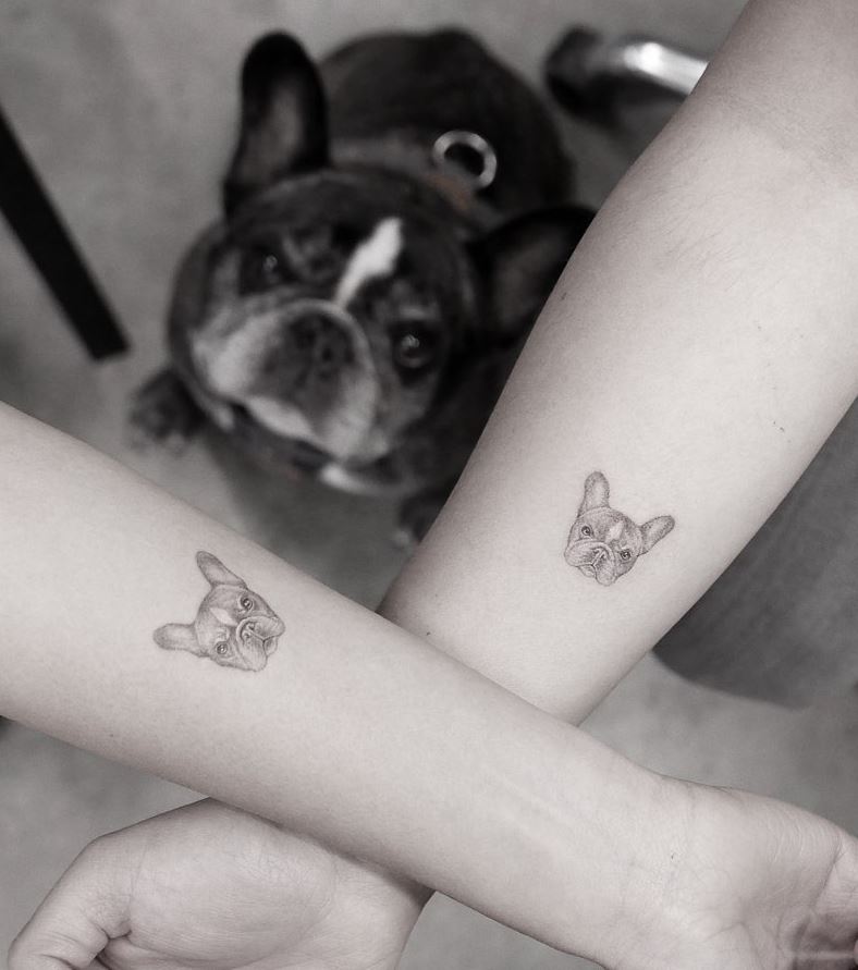 dog tattoo