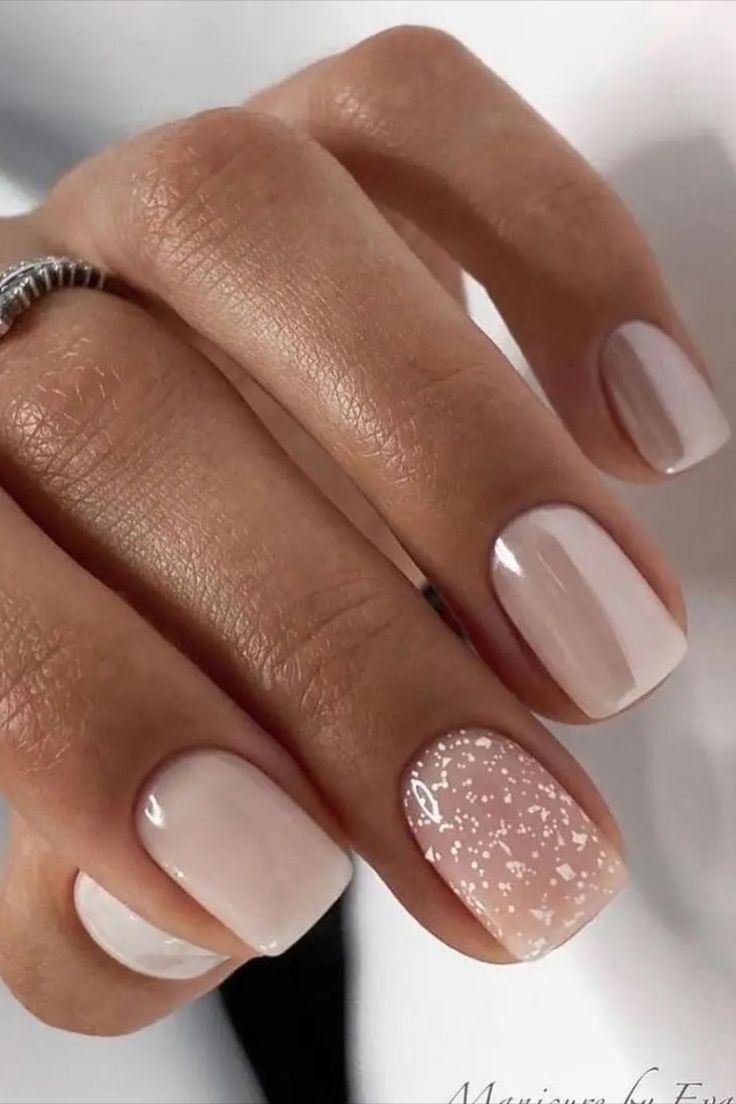 Elegant Decorated Nail