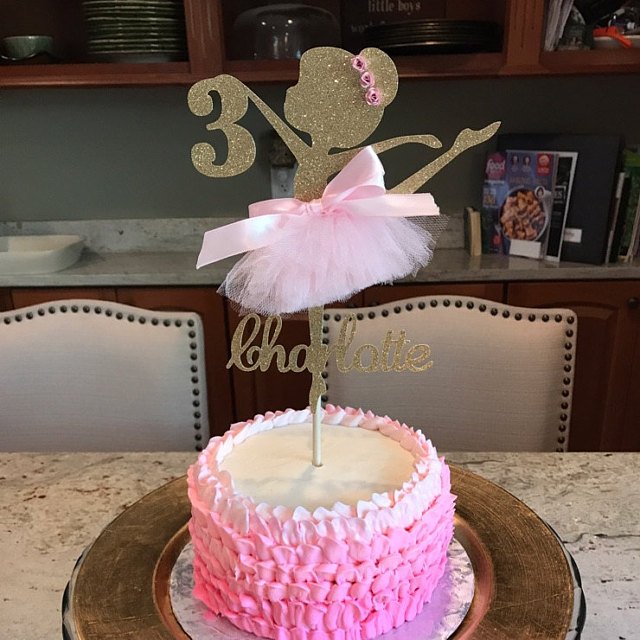 Ballerina Decorated Cake