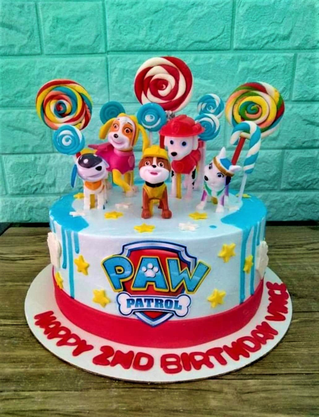 Paw Patrol Decorated Cake