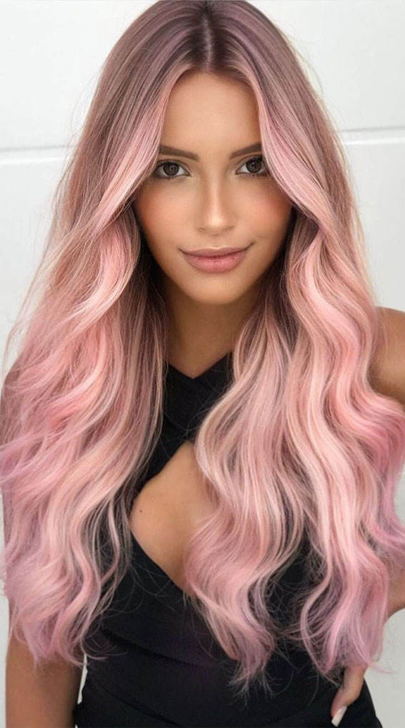 Pink hair