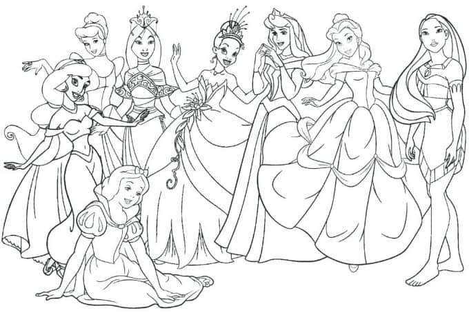 desenho-para-colorir-princesas