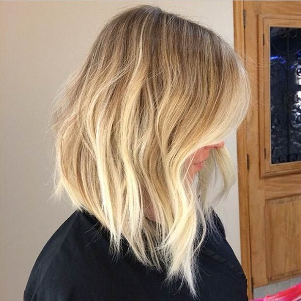 Long Bob Blonde