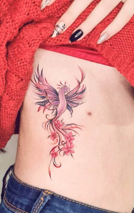 tatuagem-feminina-fenix