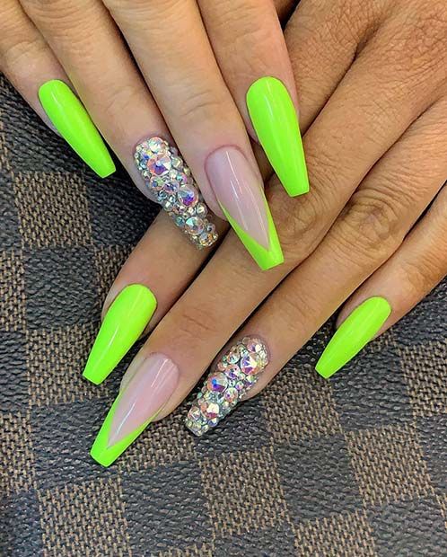 neon nails