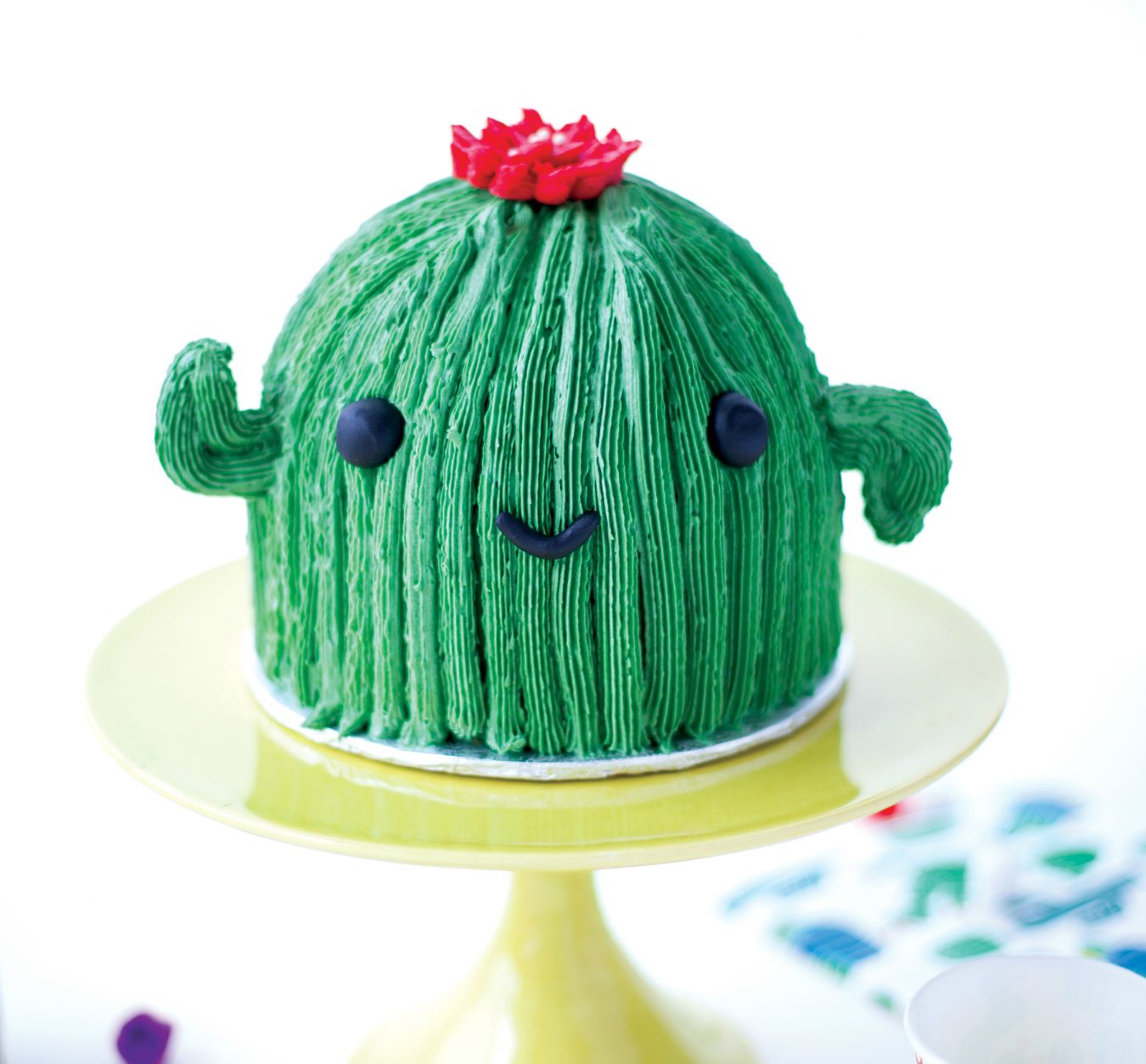 Cactus Decorated Cake