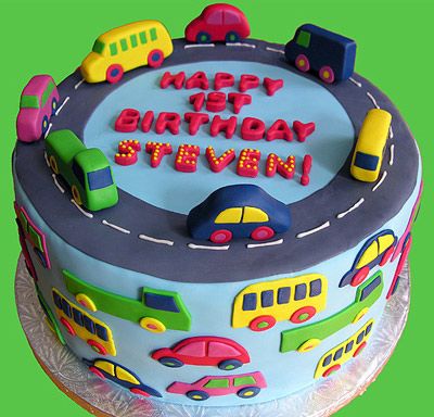 Decorated Car Cake