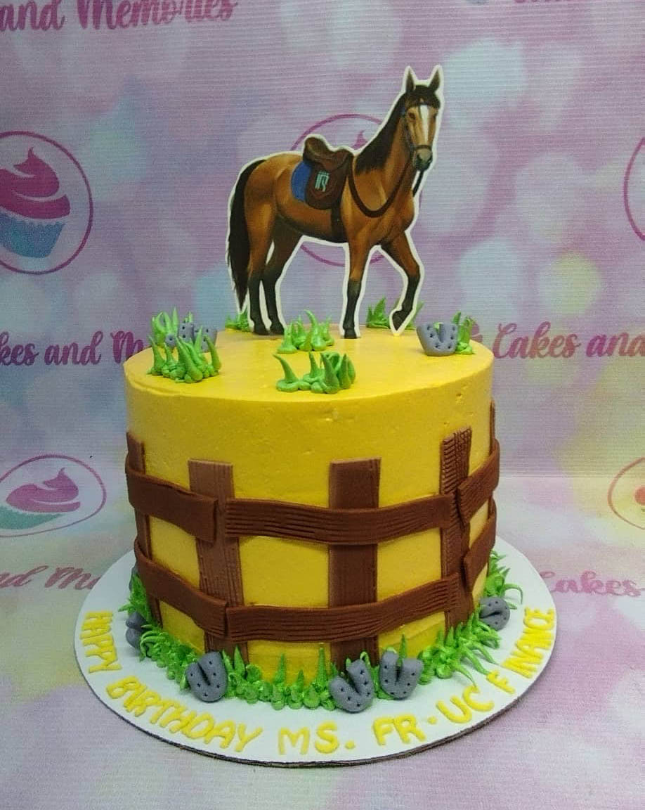 Horse Decorated Cake