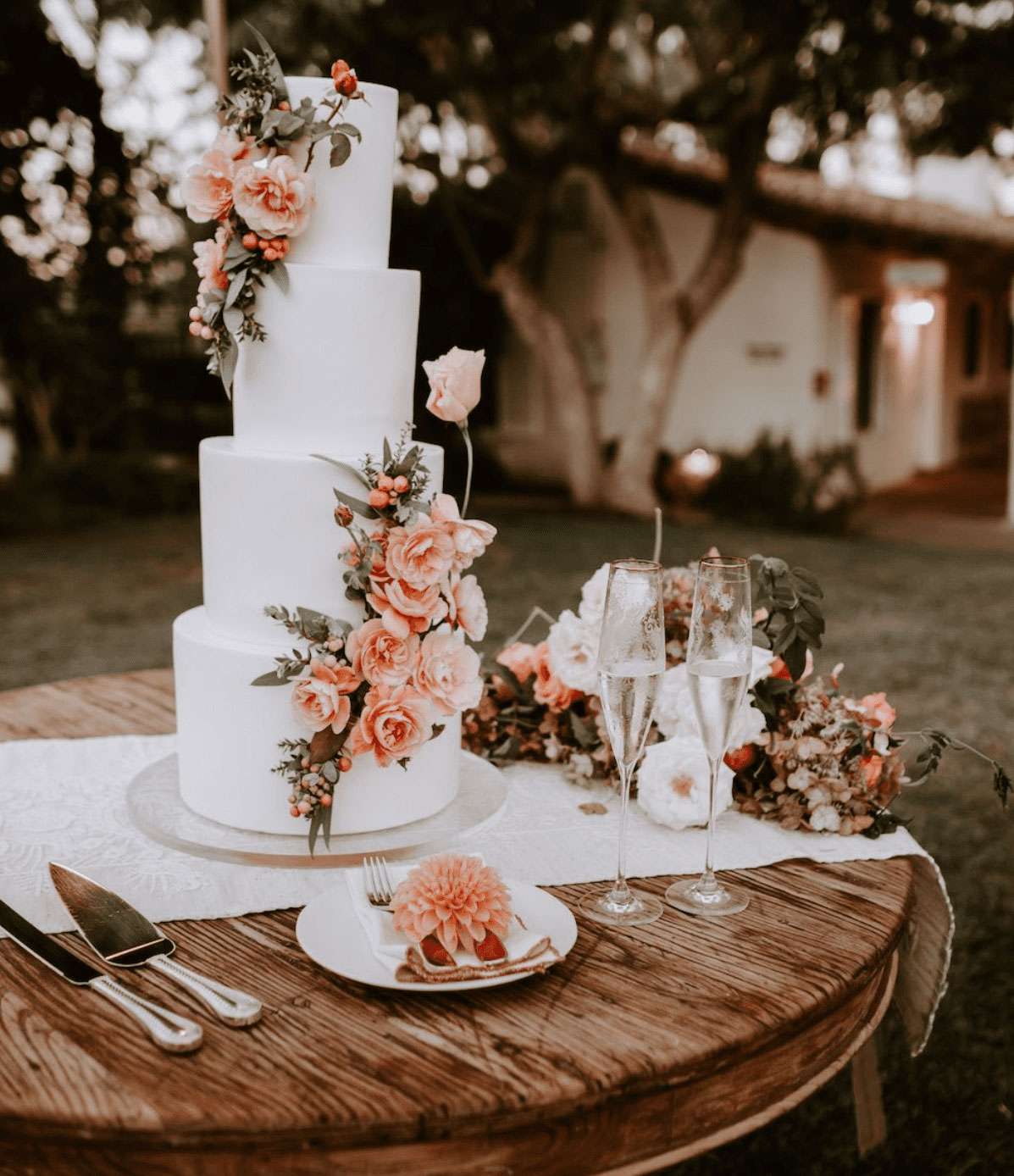 Elegant Decorated Cake