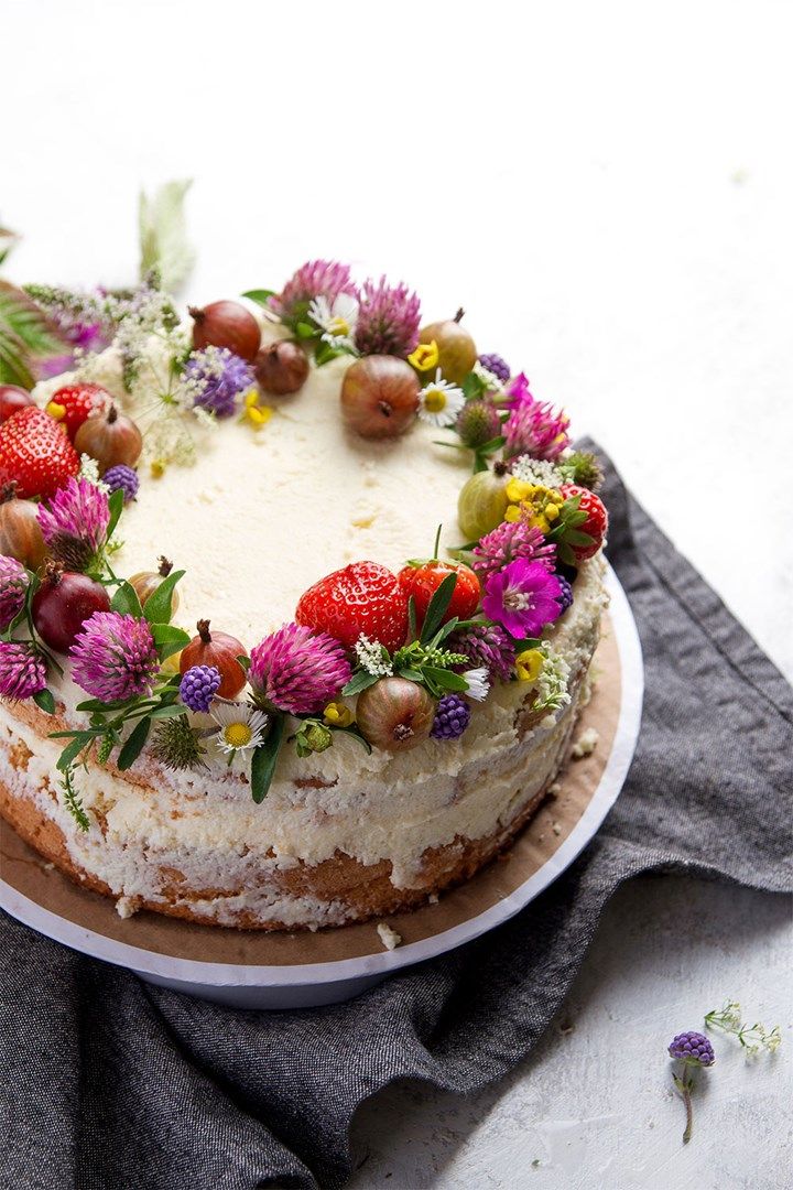 Flower Decorated Cake