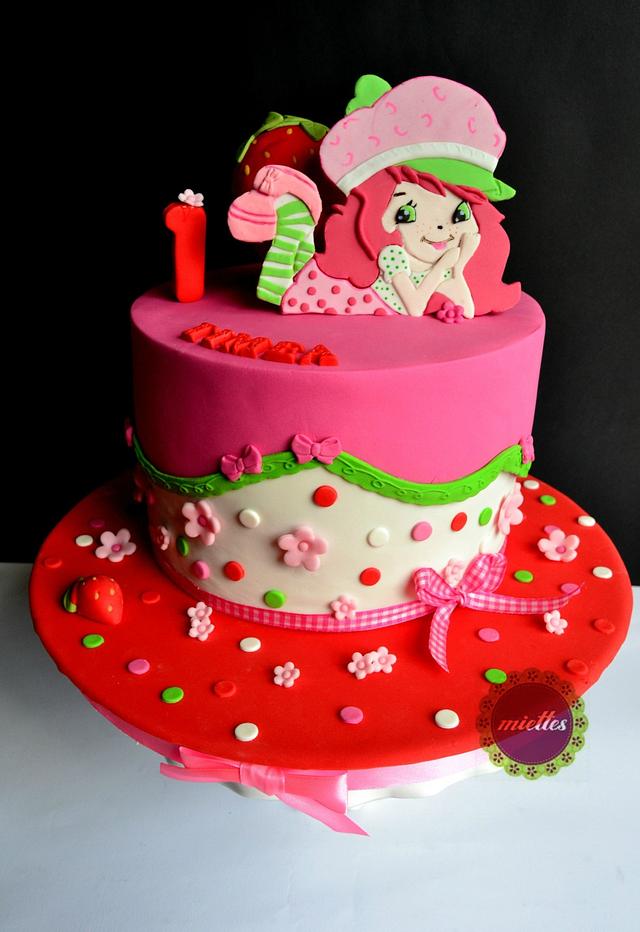 Strawberry Shortcake Decorated Cake