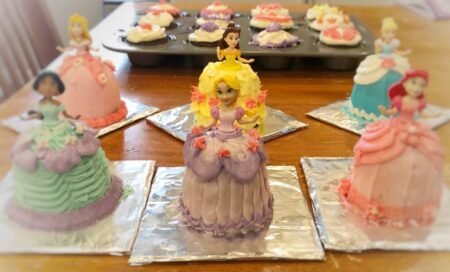 Disney Princess Decorated Cake