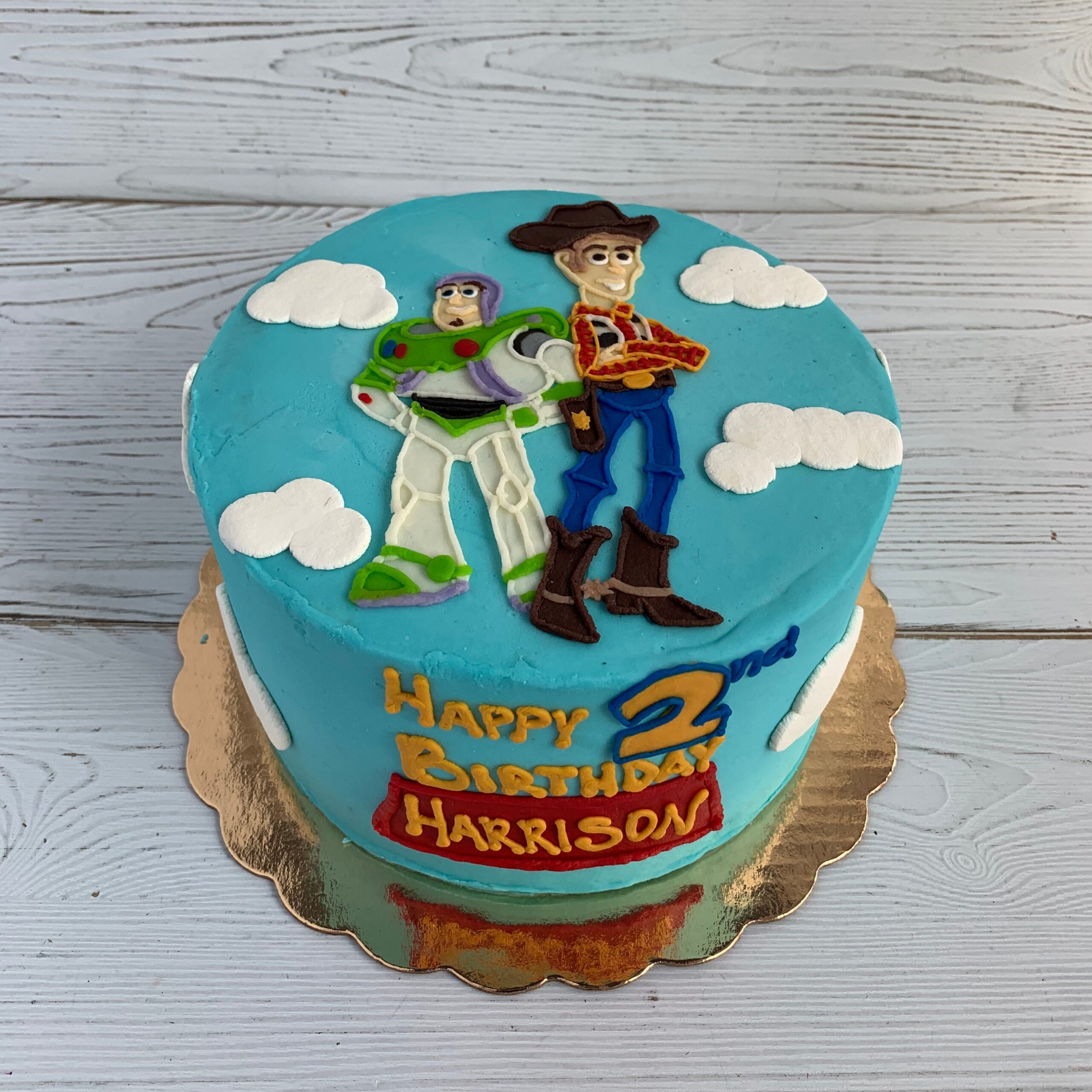 Toy Story Decorated Cake