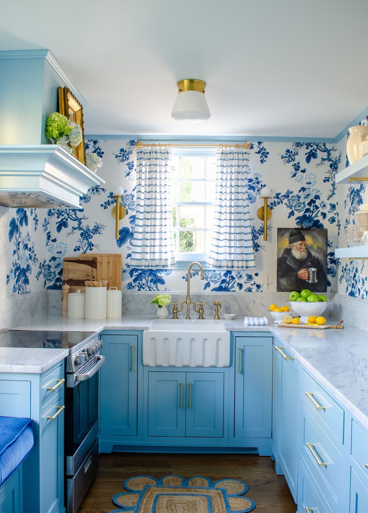 Blue Kitchen Decoration