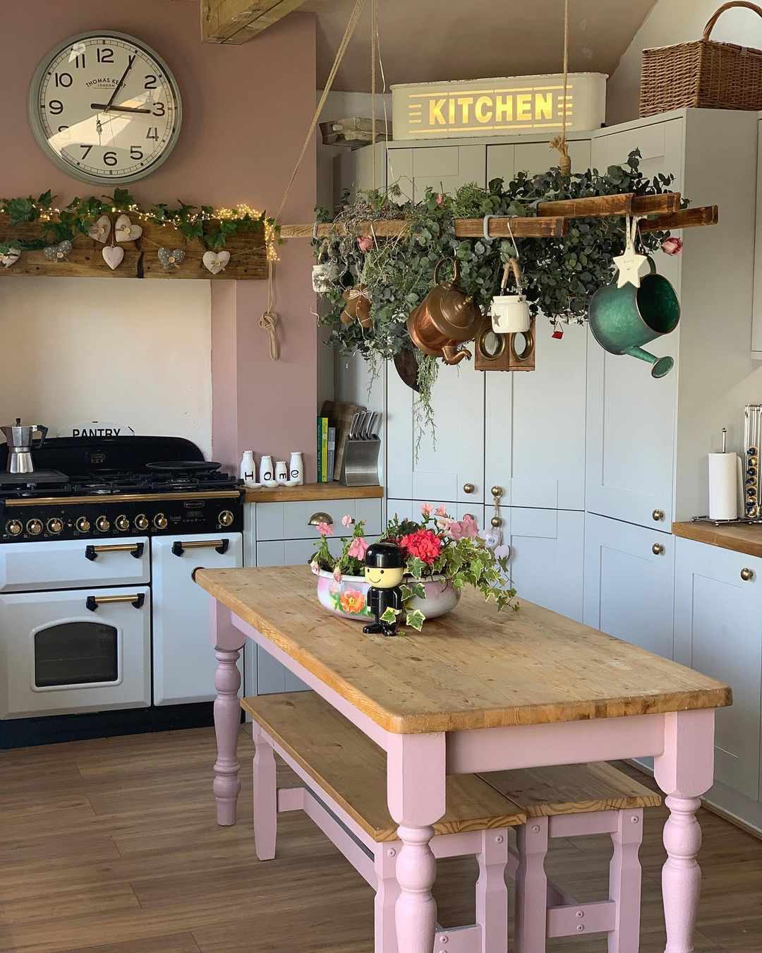 Decoration of Pink Kitchens