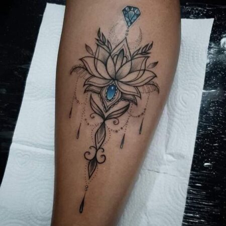 tatuagem-feminina-panturrilha