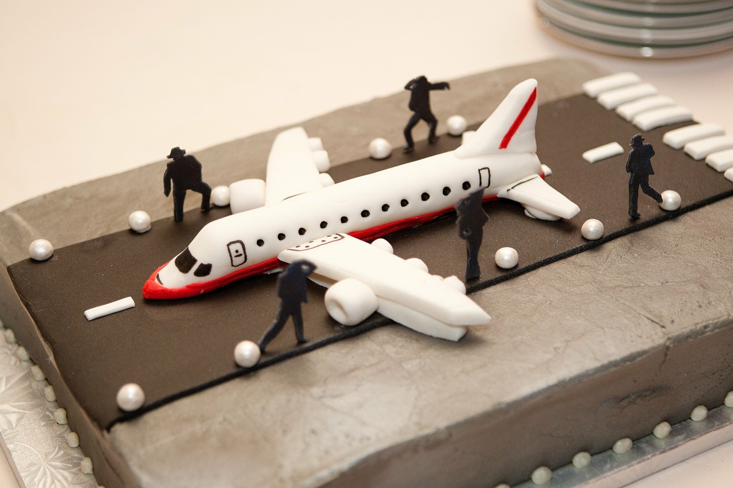 Airplane Decorated Cake