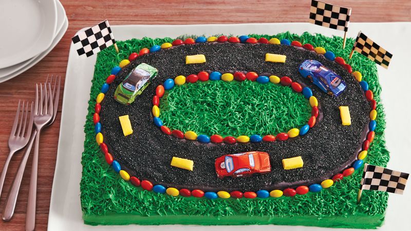 Decorated Car Cake