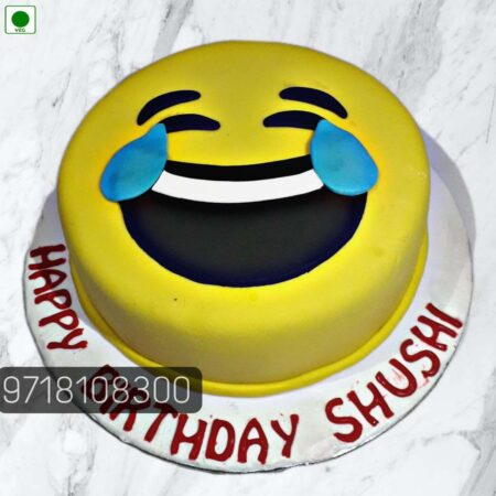 Decorated Emoji Cake