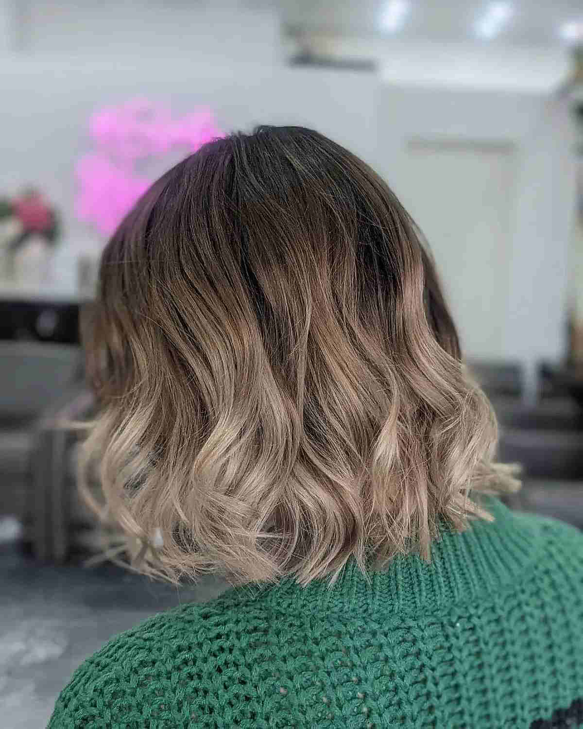 Ombre Hair In Short Hair