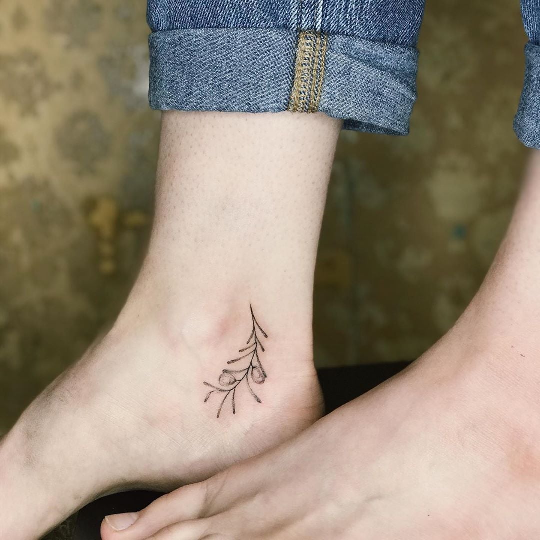 tattoo on foot