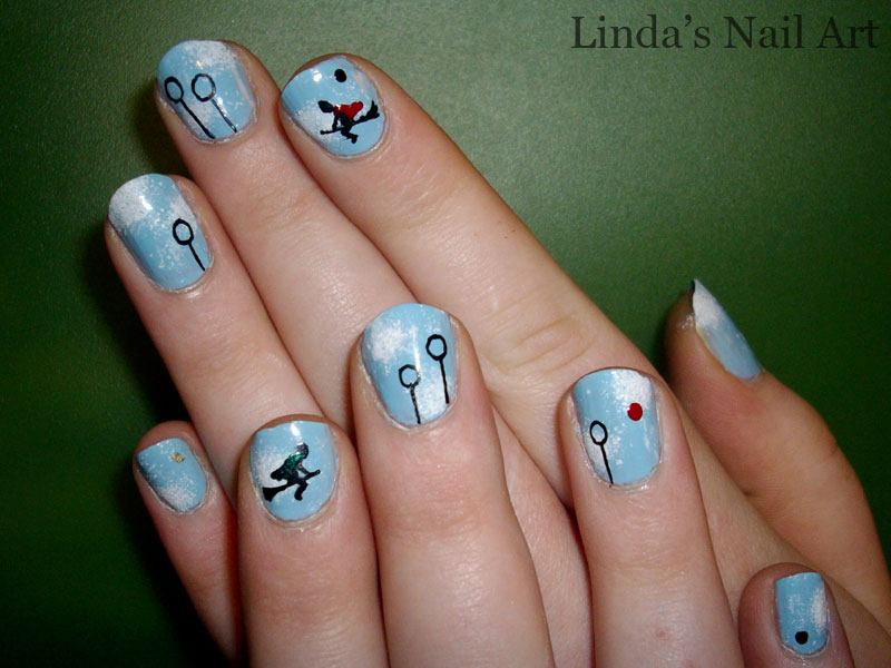 Harry Potter Decorated Nail