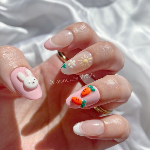 Kawaii Decorated Nails