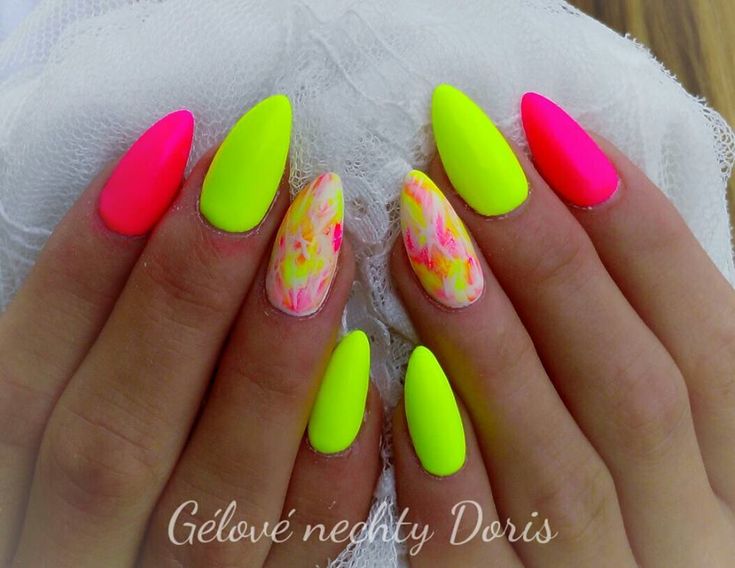 neon nails