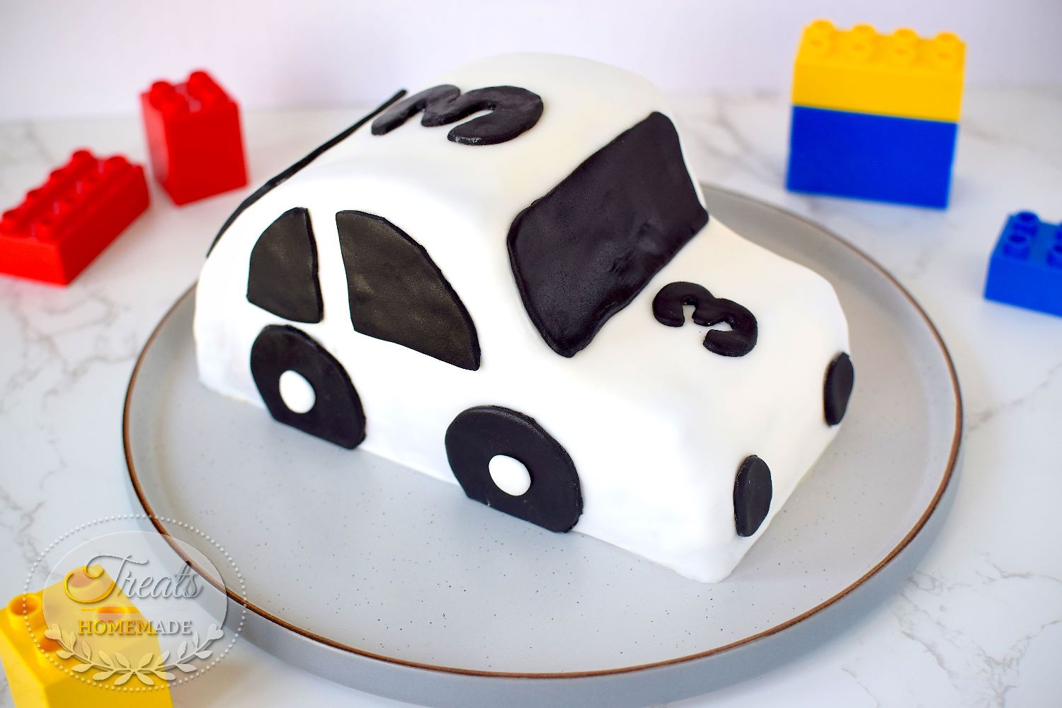 Decorated Car Cake