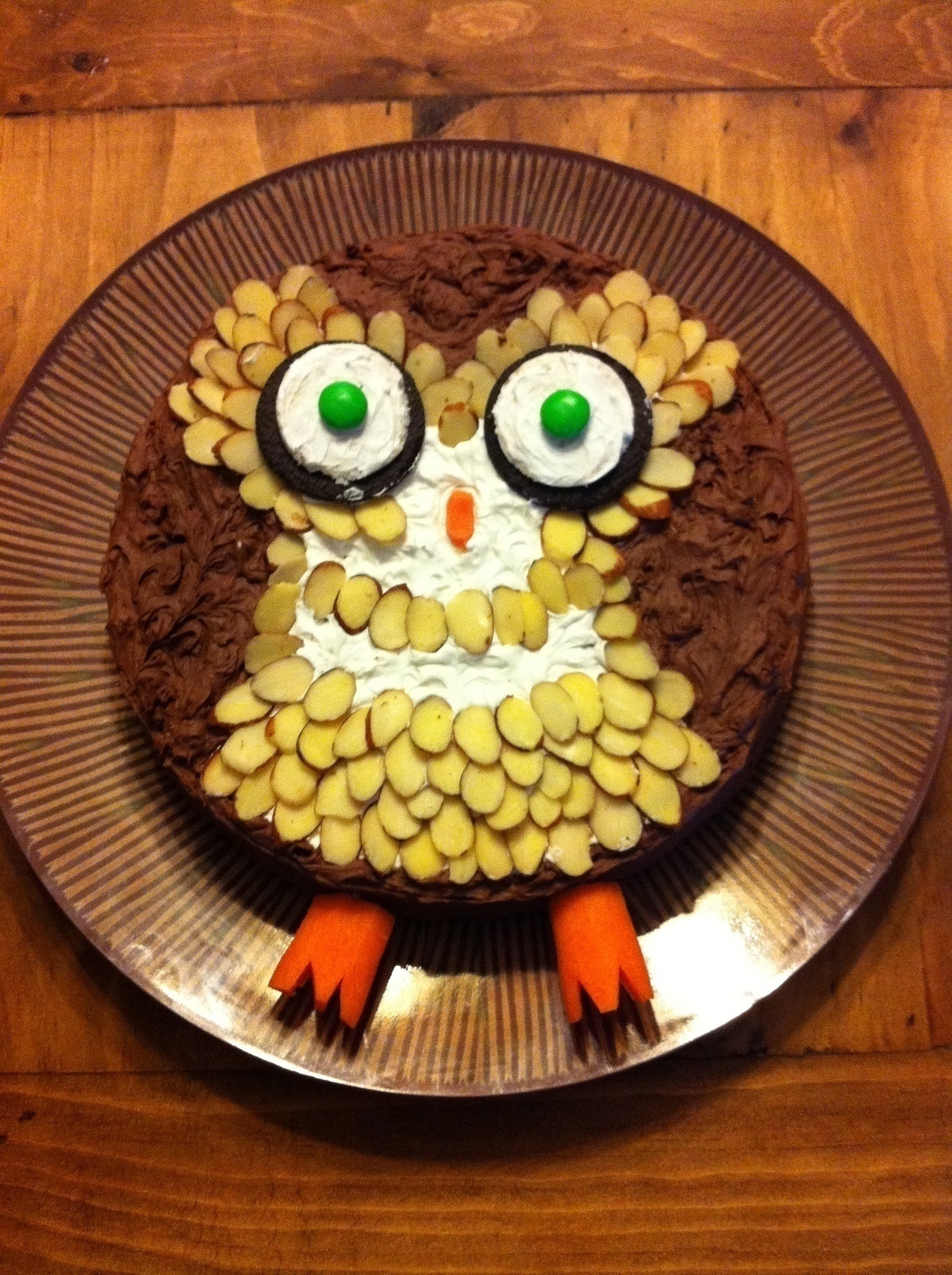 Owl Decorated Cake