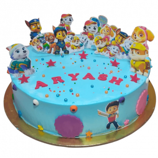 Paw Patrol Decorated Cake