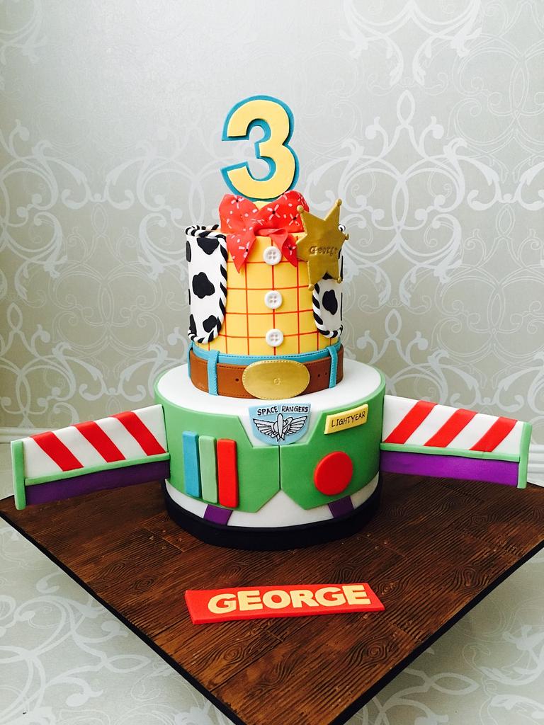 Toy Story Decorated Cake