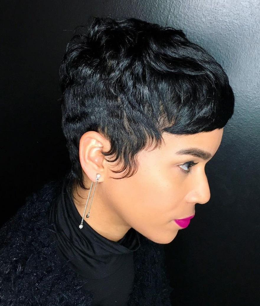 Short Black Hair