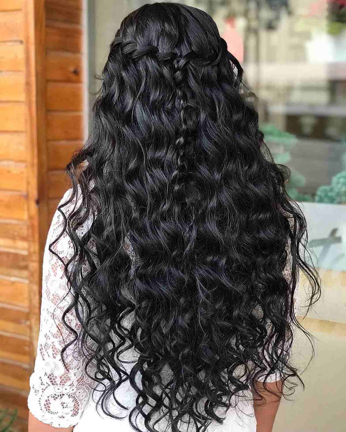 Curly Black Hair