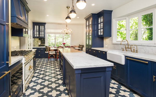 Blue Kitchen Decoration