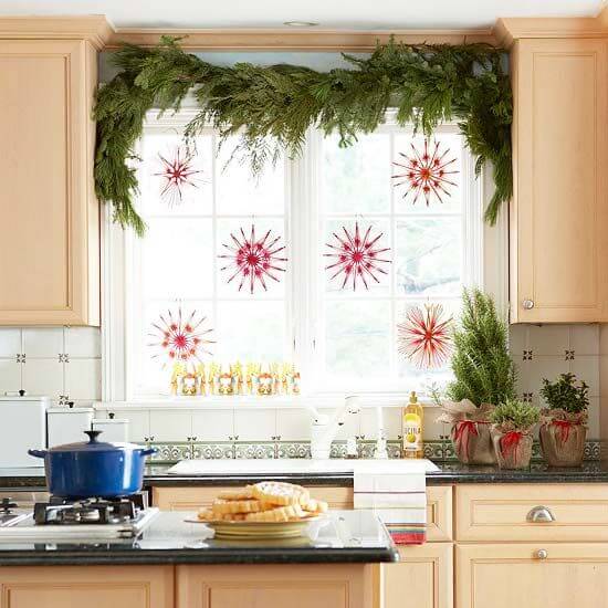 Kitchen Decoration With Window