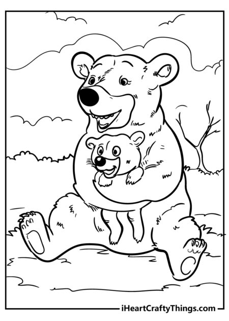 desenho-para-colorir-urso