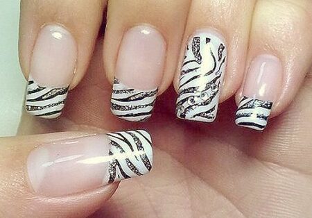 unha-decorada-zebra