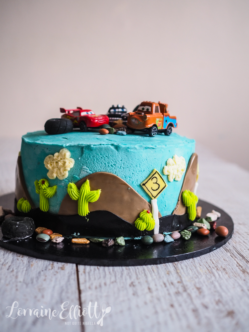 Decorated Car Cake