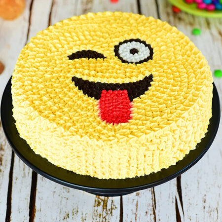 Decorated Emoji Cake